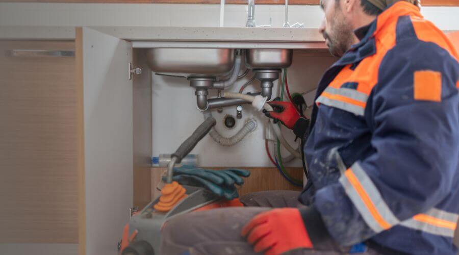 Professional slab leak plumber services in Revere, MN